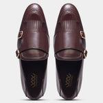 Load image into Gallery viewer, WAVEWALKER INFINITY Men Faux Leather Black Slip-On Loafers