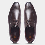 Load image into Gallery viewer, Rosetto Romero Arrow Split Toe Derby Formal Shoes For Men