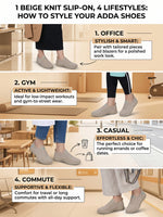 Load image into Gallery viewer, ADDA SOFTWALK-1 Women Comfortable & Breathable Knit Walking Sneakers
