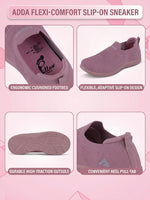 Load image into Gallery viewer, ADDA SOFTWALK-2 Women Comfortable & Breathable Knit Walking Sneakers