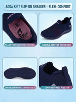 Load image into Gallery viewer, ADDA SOFTWALK-2 Women Comfortable & Breathable Knit Walking Sneakers