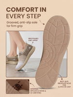 Load image into Gallery viewer, ADDA STAR-1 Women Comfortable & Breathable Knit Walking Sneakers