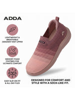 Load image into Gallery viewer, ADDA STAR-1 Women Comfortable & Breathable Knit Walking Sneakers