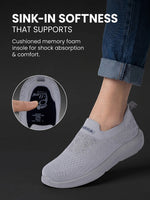 Load image into Gallery viewer, ADDA STAR-2 Women Comfortable & Breathable Knit Walking Sneakers