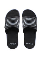 Load image into Gallery viewer, ADDA COMFORT PLUS Striped Slide For Men