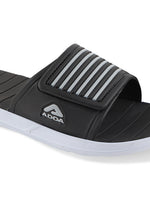 Load image into Gallery viewer, ADDA COMFORT PLUS Striped Slide For Men