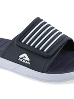 Load image into Gallery viewer, ADDA COMFORT PLUS Striped Slide For Men