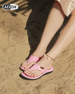 Load image into Gallery viewer, ADDA COMFY-1 Solid Thong Slipper For Women