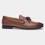 Load image into Gallery viewer, WAVEWALKER EASY Men Faux Leather Black Slip-On Loafers