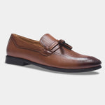 Load image into Gallery viewer, WAVEWALKER EASY Men Faux Leather Black Slip-On Loafers