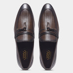 Load image into Gallery viewer, WAVEWALKER EASY Men Faux Leather Black Slip-On Loafers