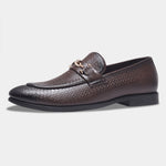 Load image into Gallery viewer, WAVEWALKER RELAX Men Faux Leather Black Slip-On Loafers