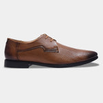 Load image into Gallery viewer, WAVEWALKER CREW Men Faux Leather Black Formal Lace-Ups Shoes