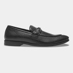 Load image into Gallery viewer, WAVEWALKER RELAX Men Faux Leather Black Slip-On Loafers