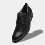 Load image into Gallery viewer, ROSETTO ROMERO ALEX Men Faux Leather Black Formal Lace-Ups Shoes