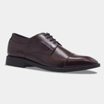 Load image into Gallery viewer, WAVEWALKER STYLE Men Faux Leather Black Oxford Lace-Ups Shoes