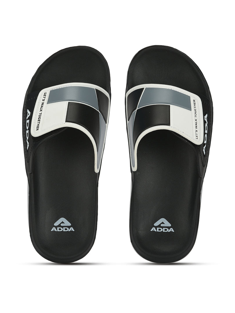ADDA GRAPHIC Colorblock Slide For Men