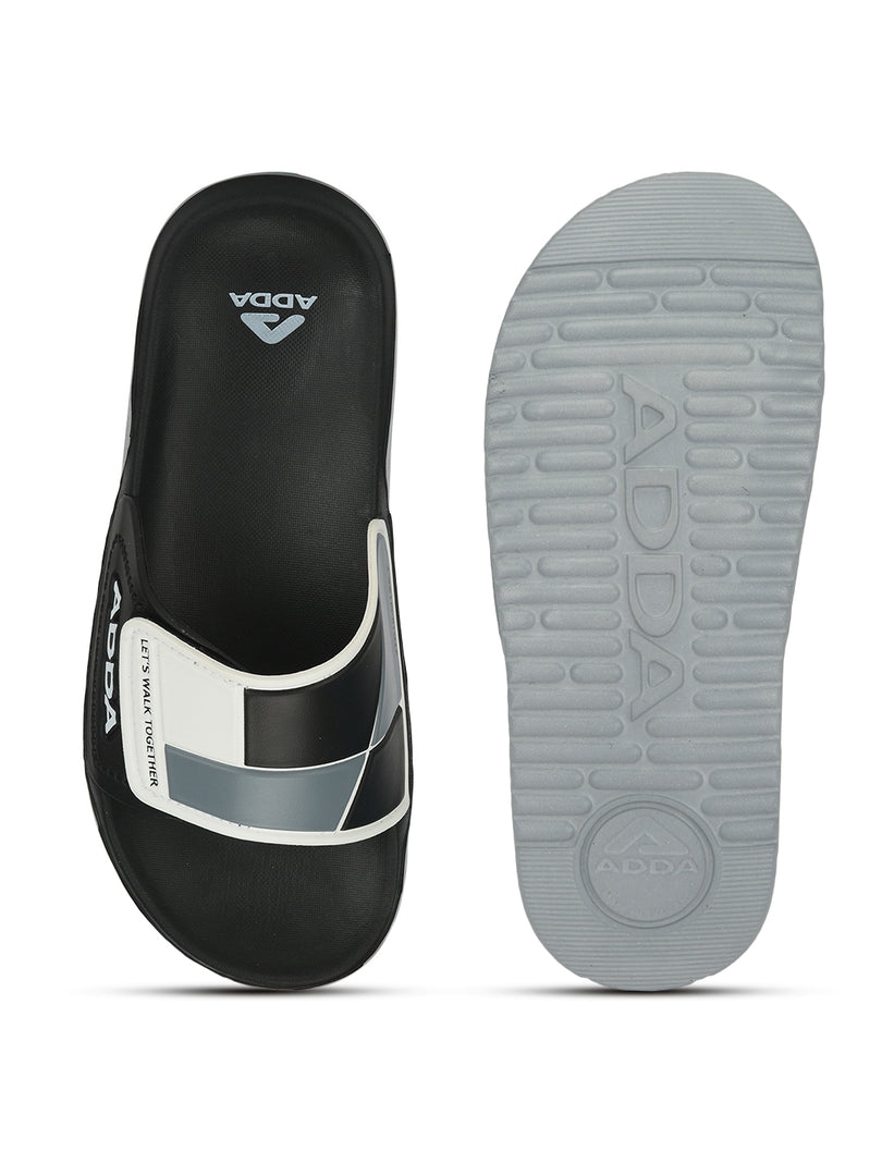 ADDA GRAPHIC Colorblock Slide For Men