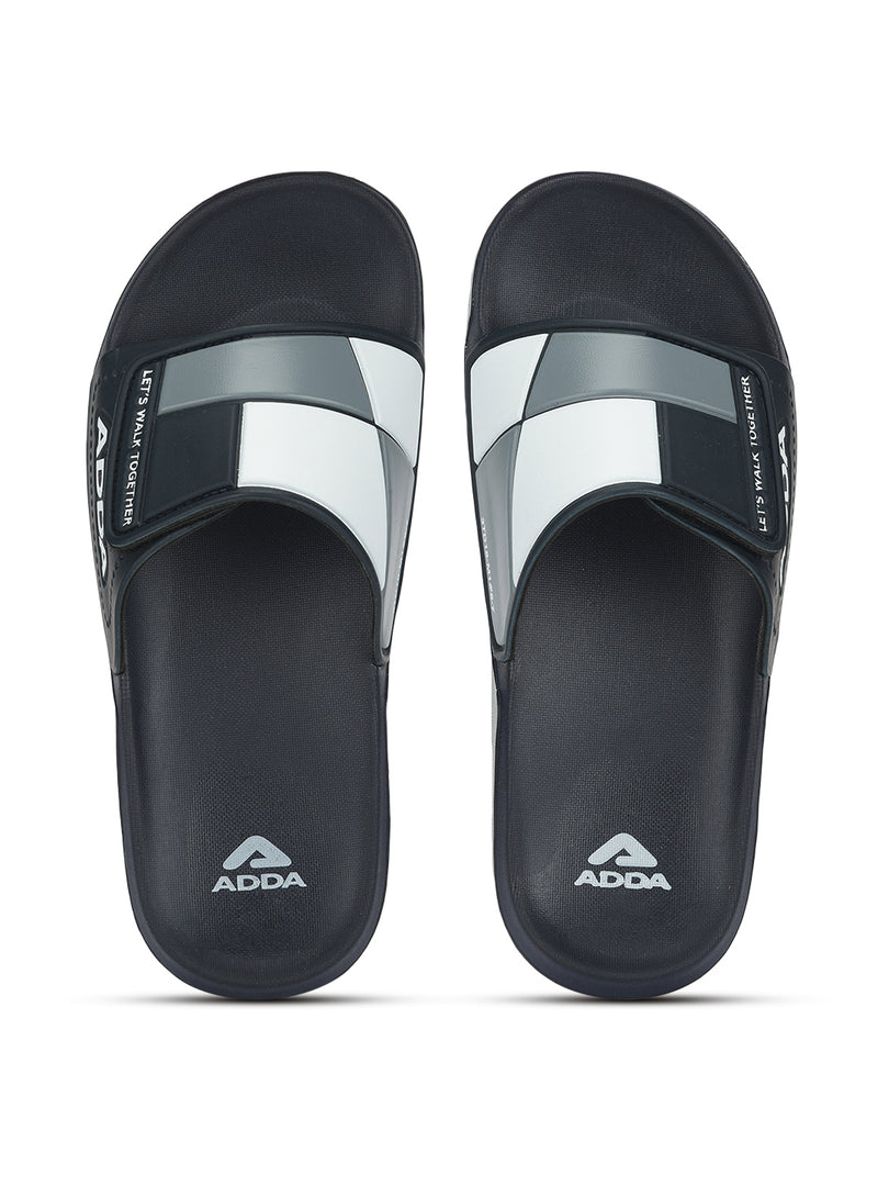 ADDA GRAPHIC Colorblock Slide For Men