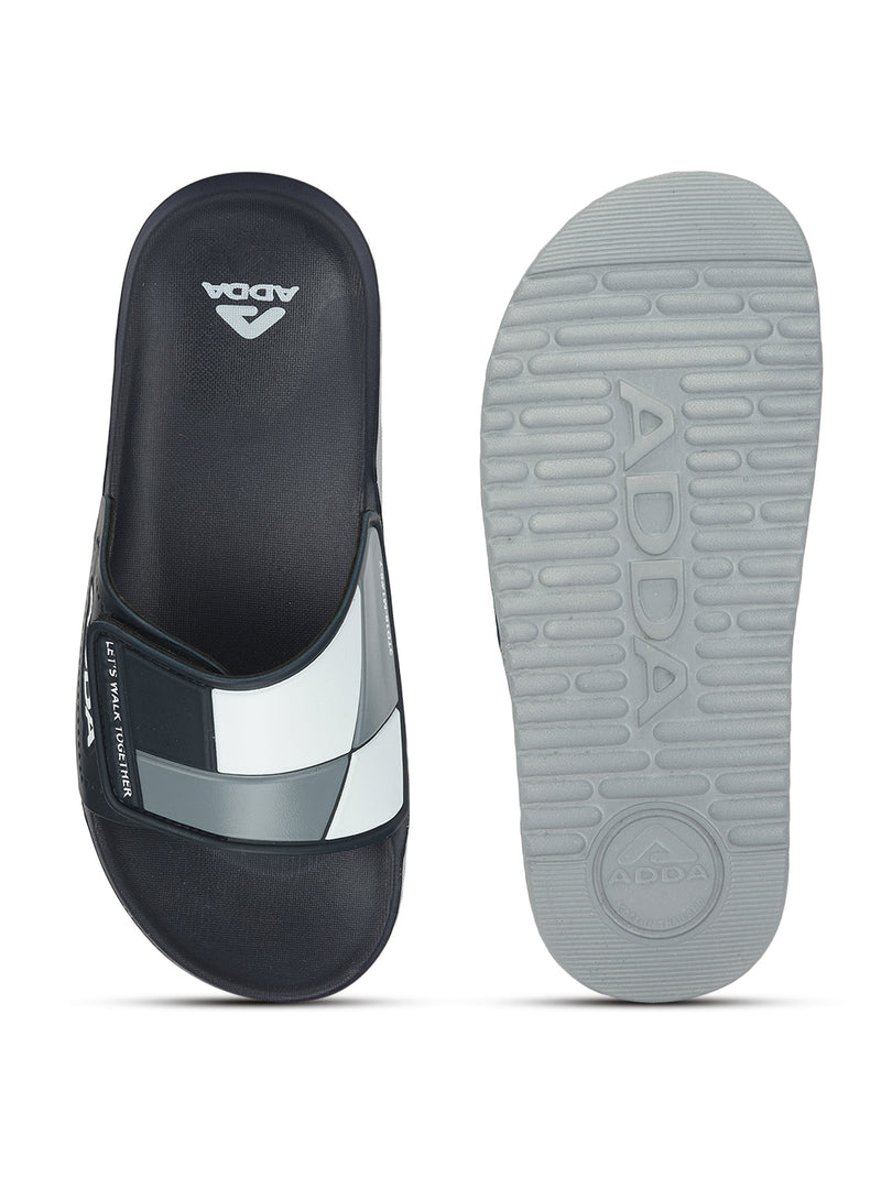 ADDA GRAPHIC Colorblock Slide For Men