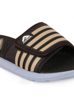 Load image into Gallery viewer, ADDA SENATE-4 Striped Slide For Men