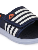 Load image into Gallery viewer, ADDA SENATE-4 Striped Slide For Men