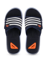 Load image into Gallery viewer, ADDA SENATE-4 Striped Slide For Men