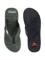 Load image into Gallery viewer, ADDA MATRIX Solid Thong Slipper For Men