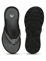 Load image into Gallery viewer, ADDA METRO-1 Solid Thong Flip-flop For Men
