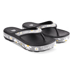 Load image into Gallery viewer, ADDA MYTIME-2 Floral Design Thong Slipper For Women