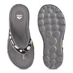 Load image into Gallery viewer, ADDA MYTIME-2 Floral Design Thong Slipper For Women