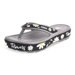 Load image into Gallery viewer, ADDA MYTIME-2 Floral Design Thong Slipper For Women