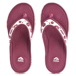 Load image into Gallery viewer, ADDA MYTIME-2 Floral Design Thong Slipper For Women