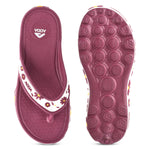 Load image into Gallery viewer, ADDA MYTIME-2 Floral Design Thong Slipper For Women