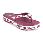 Load image into Gallery viewer, ADDA MYTIME-2 Floral Design Thong Slipper For Women