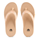 Load image into Gallery viewer, ADDA MYTIME-2 Floral Design Thong Slipper For Women