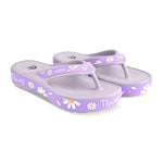 Load image into Gallery viewer, ADDA MYTIME-2 Floral Design Thong Slipper For Women