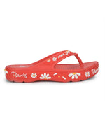 Load image into Gallery viewer, ADDA MYTIME-2 Floral Design Thong Slipper For Women