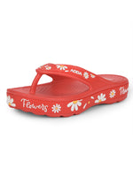 Load image into Gallery viewer, ADDA MYTIME-2 Floral Design Thong Slipper For Women