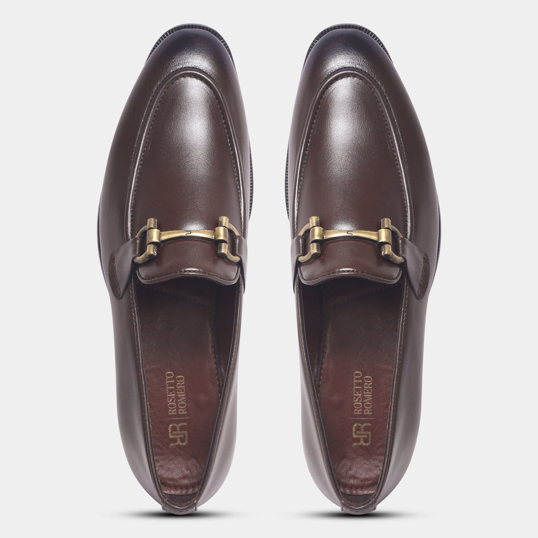 Rosetto Romero Onyx Classic Penny Loafers For Men