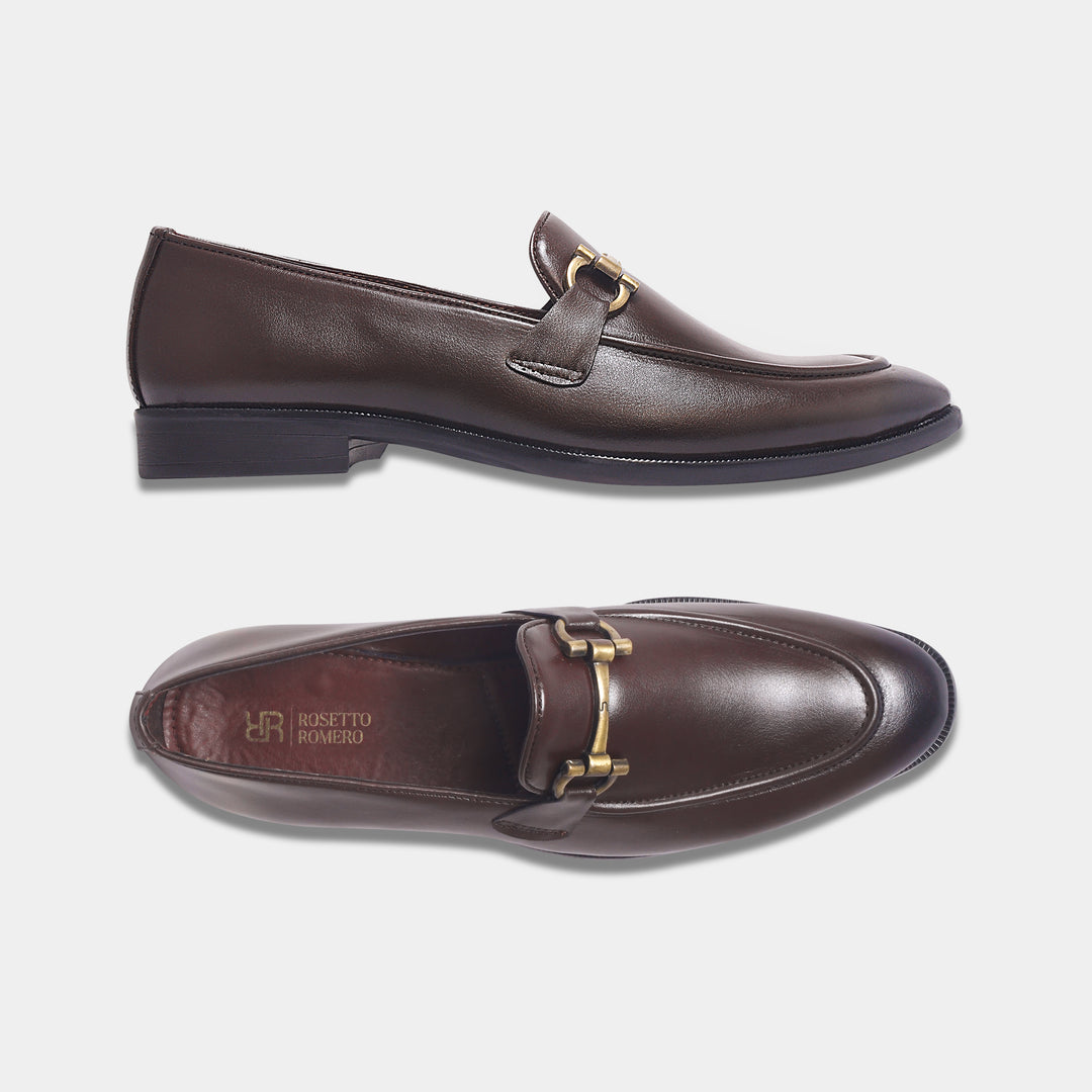 Rosetto Romero Onyx Classic Penny Loafers For Men