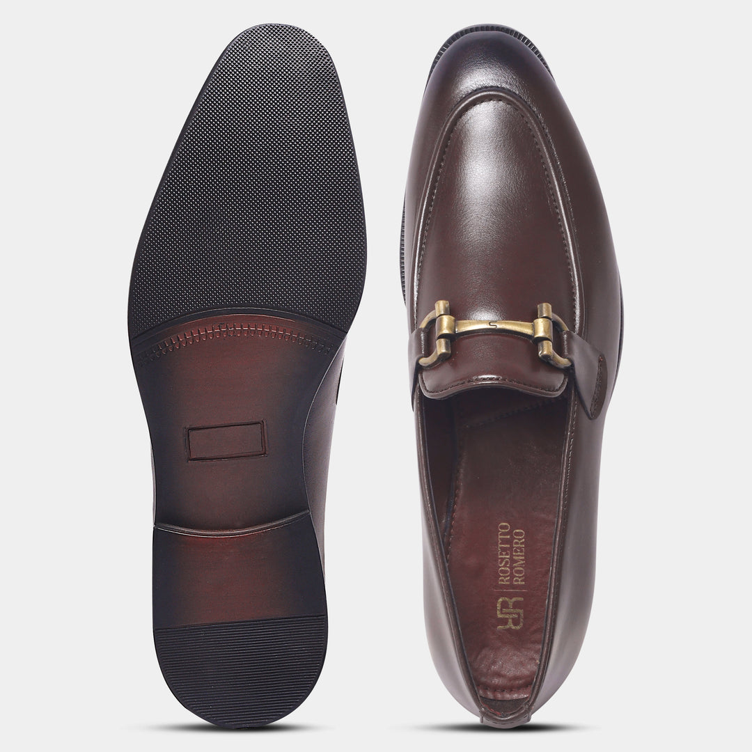 Rosetto Romero Onyx Classic Penny Loafers For Men