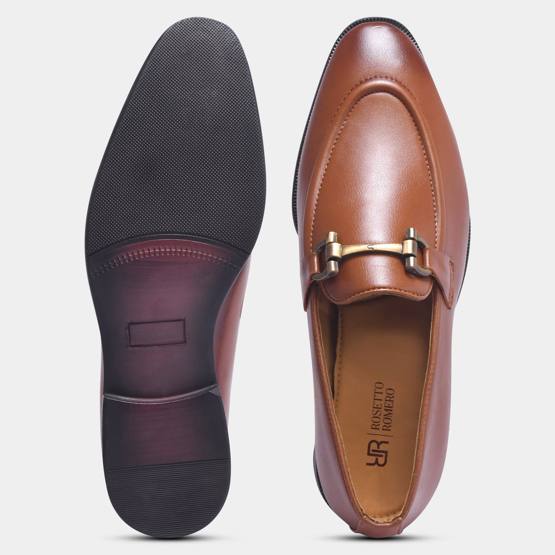 Rosetto Romero Onyx Classic Penny Loafers For Men