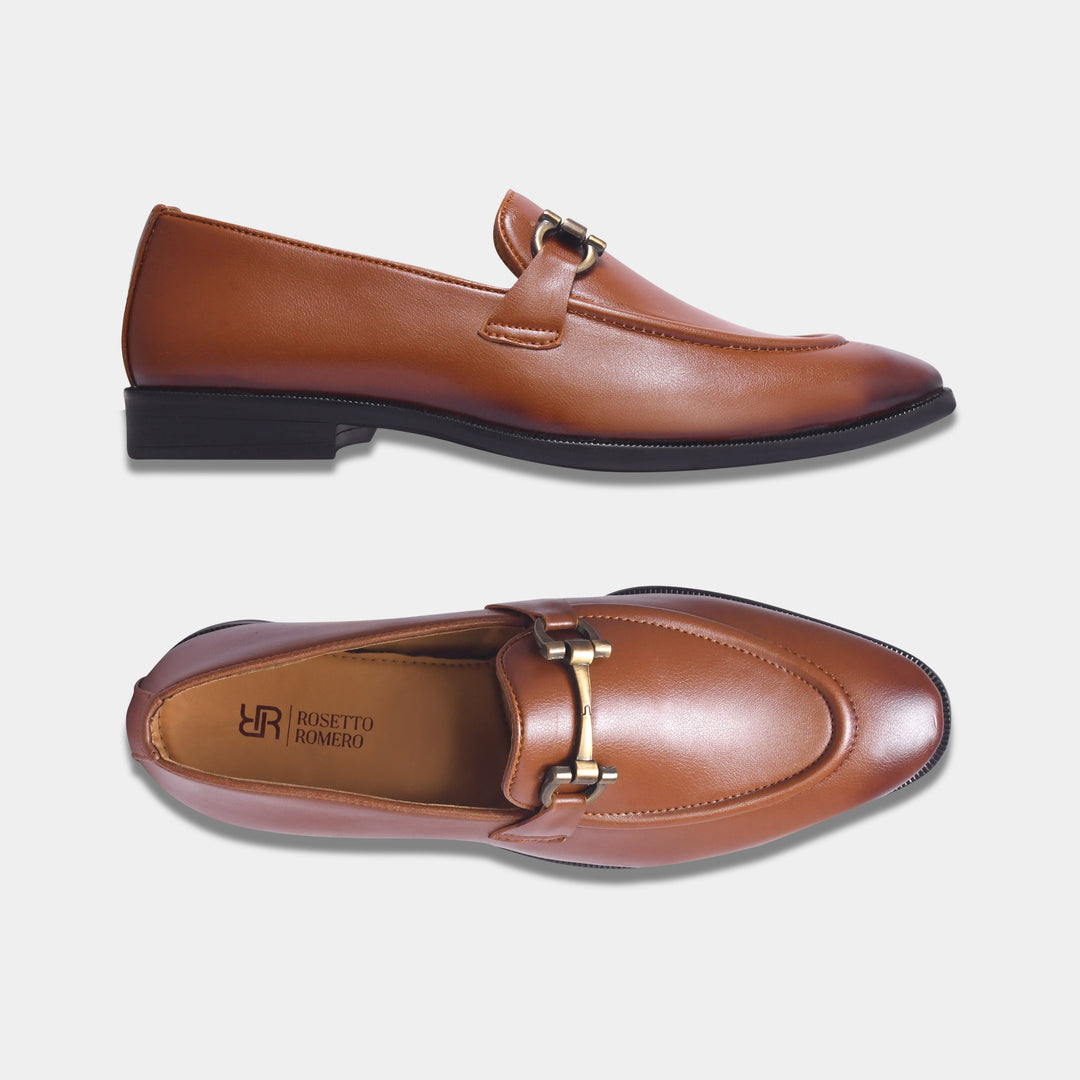 Rosetto Romero Onyx Classic Penny Loafers For Men