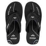 Load image into Gallery viewer, ADDA Omega-02 Solid Thong Slipper For Men