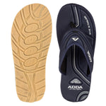 Load image into Gallery viewer, ADDA Omega-02 Solid Thong Slipper For Men