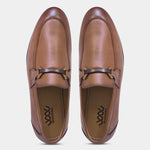 Load image into Gallery viewer, WAVEWALKER AMAZE Men Faux Leather Black Slip-On Loafers