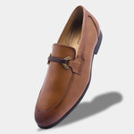 Load image into Gallery viewer, WAVEWALKER AMAZE Men Faux Leather Black Slip-On Loafers