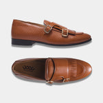 Load image into Gallery viewer, WAVEWALKER INFINITY Men Faux Leather Black Slip-On Loafers