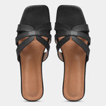 Load image into Gallery viewer, PEEK Supermodel Black Casual Slippers